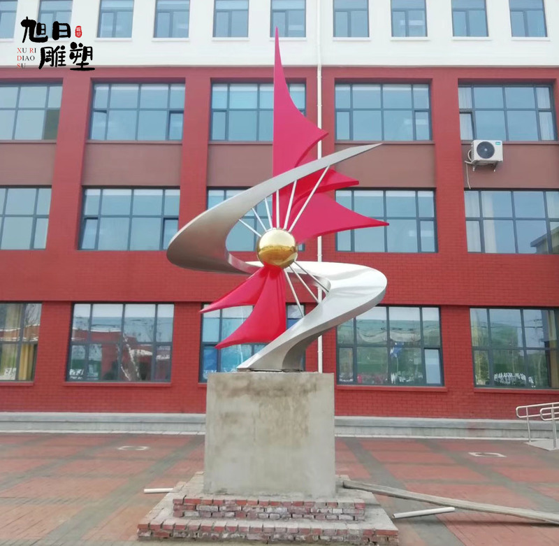 烟台不锈钢雕塑304材质高度5米