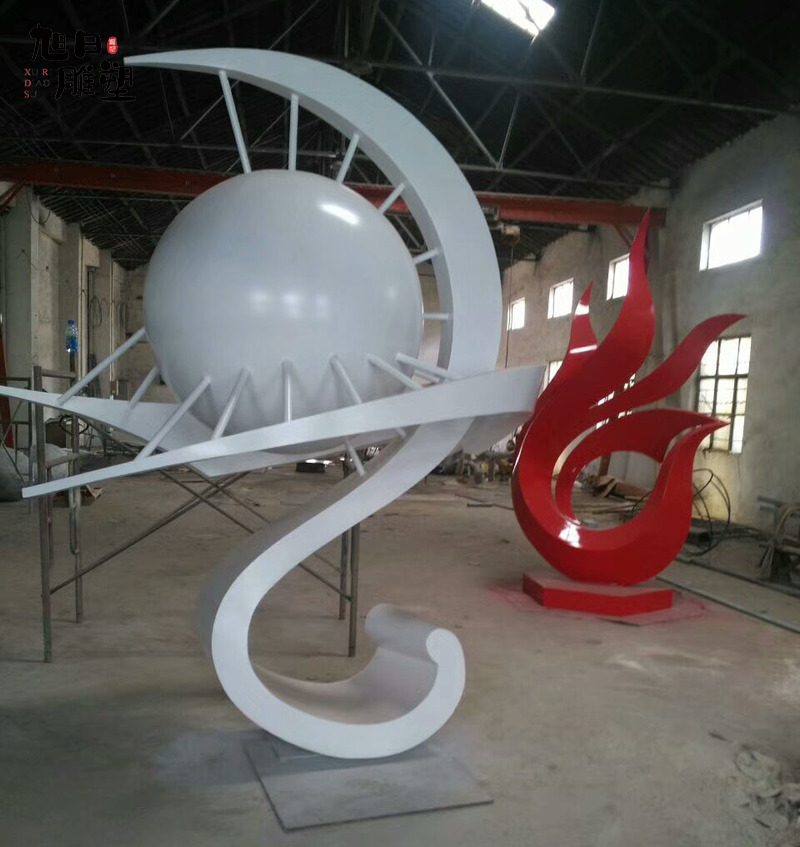 秦皇岛不锈钢雕塑304材质3米高度