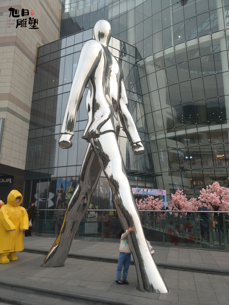 河北邯郸不锈钢雕塑304材质高度10米