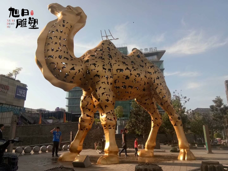 安徽合肥不锈钢雕塑304材质高度10米