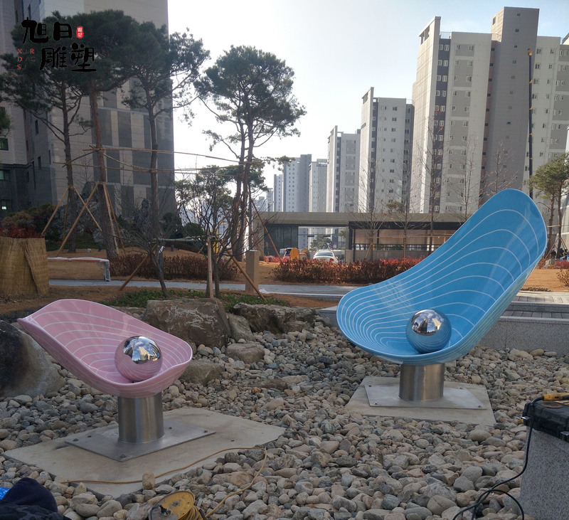 出口韩国首尔不锈钢雕塑304材质高度3米